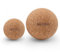 NIUQIGE Faszienball Set 6.5 und 10 cm aus antibakteriellem Kork – langlebiger Massageball zur Selbstmassage von Triggerpunkten & Verspannungen – ideal für die gezielte Faszienmassage am ganzen Körper