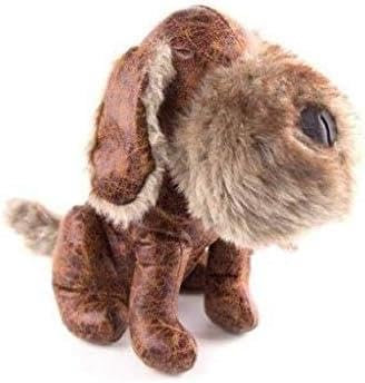 Marco Paul Dog Door Stop Novelty Knitted Fabric Door Stop Heavy Animal Doorstop, Homely Decorative Weighted Door Stopper, Animal Cuddly Interior Doorstop, Home Office Decor