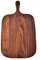 HGDXDP Chopping Board Black Walnut Chopping Blocks Kitchen Wood Food Plate Wooden Pizza Sushi Bread Whole Wood Tray Cutting Board No Paint(Beige,L)