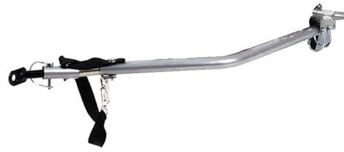 HTDRE Fahrradanhänger mit Verbindungsstange, Lastenanhänger für Reisen, Outdoor-Angeln