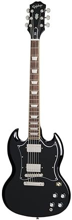 Epiphone SG Standard Ebony - Double Cut Modelle