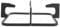 Gas Ring Reducer 2pcs Gas Stove Bracket Support Kitchen Cast Iron Holde Antiskid Pot Rack Oven Hob Gas Burner Rack Universal Home Kitchen Tool