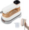 Piastra a vapore portatile Steamer,1200W Ferro da Stiro Verticale,Mini Ferro da Stiro Girevole,2 in 1 Ferro da Stiro da Viaggio con serbatoio dell'acqua, per Casa