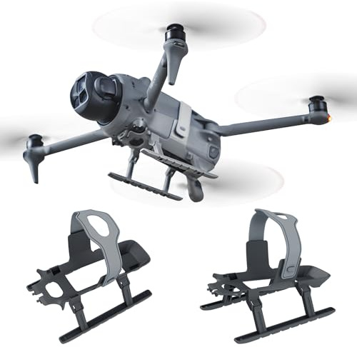 Craznick Mavic 4 Pro Landegestell – Klappbare Fahrwerk Landebeine Höhe Vergrößerte Halterung Schnellspanner Verlängerungsfüße Schutz Kit für DJI Mavic 4 Pro Drohnen Zubehör
