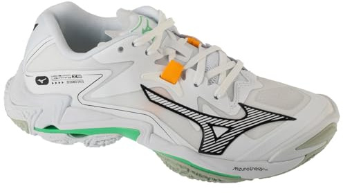 Mizuno Wave Lightning Z8 V1GA240016, Unisex Volleyball Shoes, White, 40,5 EU