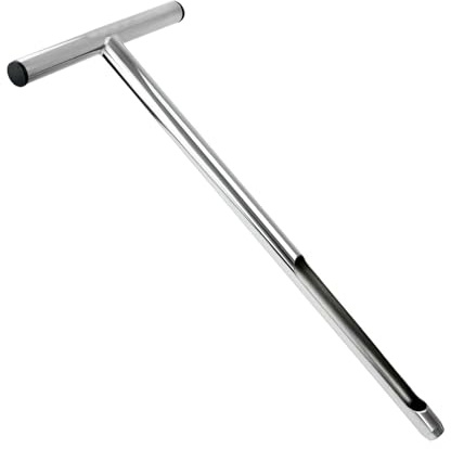 Harilla Sonde de prélèvement de sol de 52 cm (20,47 pouces), outil de prélèvement de sol, tige de de carottes manuelle pour agricole