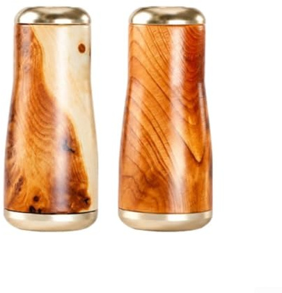 Fishing Reel Grip with Rare Hardwood Options and Six-Layer Protective Coating for 1500-4000 Casting Reels (Thuja 2pcs)