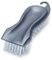 Addis 319186 Everyday Essentials Plastic Floor Stiff Scrub Brush with Scrapper, Metallic Silver