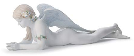 LLADRÓ Figur Bezaubernder Engel. Engel. Porzellan.