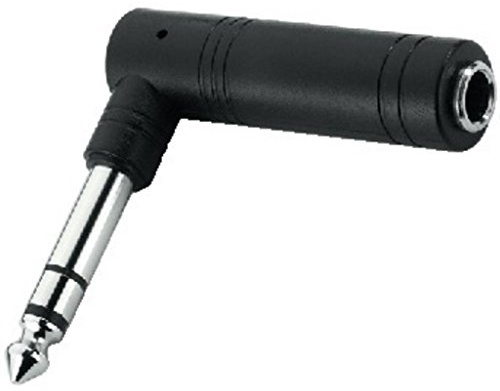 MONACOR NTA-63A Kabelschnittstellen-/Gender-Adapter 6.3 mm 6,3 mm Schwarz
