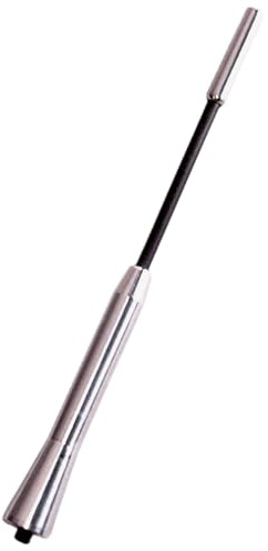 Carpoint | Shortstick Antenne | 17,5 cm | Aluminium | Geeignet für 5/6 mm Draht | Modernes Design | Optimaler Radioempfang