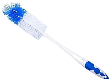 Emil Flaschenbürste 40 cm – stabile Nylon‑Reinigungsbürste, spülmaschinengeeignet – ideal für schmale Trinkflaschen, Glasflaschen Wassersprudler – BPA‑frei
