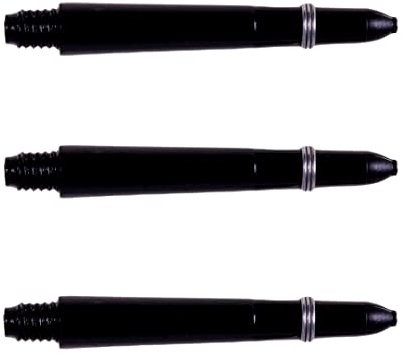 Karella Shaft Nylon mit Federring Short Schwarz 35 mm