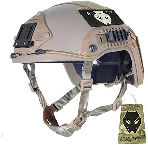 ATAIRSOFT Airsoft Maritim Helm für Paintball Sport - Einstellbar Militär Outdoor Taktische Ausrüstung Protective Fast Top Helm für Tactical Kampf Armee Jagd