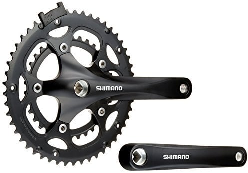 Shimano Unisex – Erwachsene FC-RS200 Kettenradgarnitur, Schwarz, Einheitsgröße