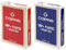 Copag 4 Colour 100% Plastic Playing Cards Poker Size Jumbo Index (1 Red & 1 Blue) by Copag