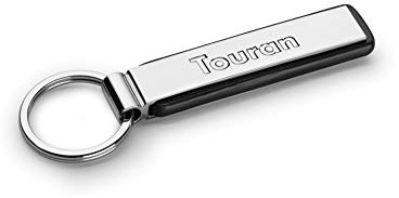 VW Volkswagen Métal Schlüsselanhänger TOURAN Key Ring Collection, Argenté