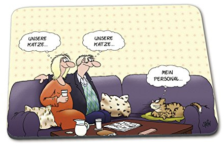 Uli Stein Mauspad Personal Katze Mousepad