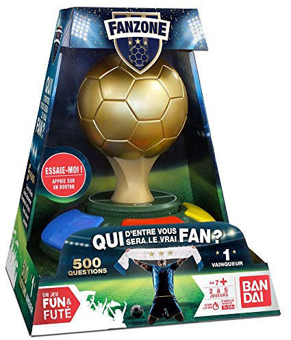 BANDAI - Jeu FanZone - Quiz Foot interactif en français