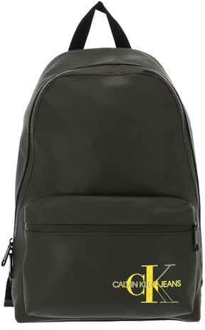 Calvin Klein Herren Ckj COATED COTTON Campus BP 45 Rucksack Grün (Deep Depths)
