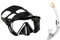 Mares i3 + Ergo Dry Maskenset Schnorchelset (schwarz/klar)