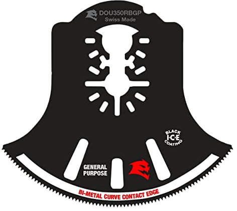 Diablo DOU350RBGP 8,9 cm Universal-Passform Bi-Metall Oszillierende Klinge für allgemeine Zwecke