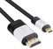 PNGKNYOCN Micro-HDMI auf HDMI-Kabel, Hochgeschwindigkeits-HDMI-Stecker auf HDMI 2.0 A-Stecker, unterstützt 4 kx2 k @ 60 Hz (3 m)