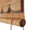 JLXJ Bambusrollo Rollos Bambus Rollo Sonnenschirm für Außen Pergola Balkon, Sichtschutz Jalousien mit Valance, 95cm/115cm/135cm/155cm Breit (Size : 135×250cm(53×98.4in))