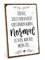 TypeStoff Holzschild mit Spruch – normal – im Vintage-Look mit Zitat als Geschenk und Dekoration zum Thema Anpassund und anders - HS-00960