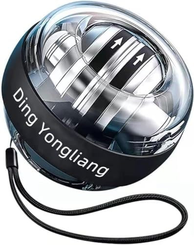 Ding Yongliang Handgelenk Trainerball,Gyro Handtrainer, Handtrainer, Unterarmtrainer und Muskeltrainer, Fitnessgeräte für das Training der Armmuskeln, Gyrotwister