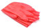 Rubberfashion Guanti in lattice corti - Sexy Rubber Gloves - guanti in lattice corti fino al polso per donne e uomini rosso 0,4 mm XL