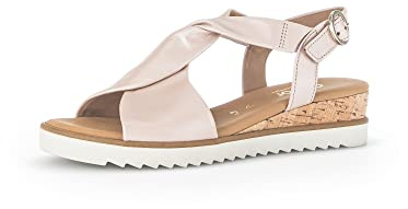 Gabor Wedge Sandals Women's Sandals, Moderate Extra Width (G), pink, 5 UK