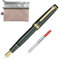Generisch Pro Gear Slim Shikiori Fountain Pen, 3.0 count (Manyo 11-1224-302), Medium, Water-based, Resin, Ambidextrous, Japan Import
