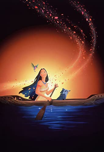 Pocahontas 2 Poster A0 - Filmkunstposter in verschiedenen Größen für Wohn- oder Schlafzimmerideen. Randlose Kultfilmbilder, klassische ikonische 70er, 80er, 90er Jahre, Vintage-Retro-Wanddekoration,