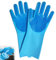 Befrenetic Dog Washing Gloves, Dog Bathing Gloves, Anti Slip and Extended Design, Cat Grooming Glove Suitable for Pets Such as Long Haired Dogs Short Haired Dogs Cats Rabbits