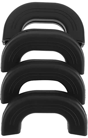 CRILSTYLEO 4pezzi Manicotti Silicone Antiscottatura Per Manici Di Pentole Copri Manico Antiscivolo Per Utensili Da Cucina Isolamento Termico