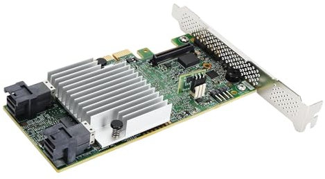 PCI-Controllerkarte, 8 Port 12 Gbit/s SATA SAS PCI Express 3.0 X8 1G RAID-Controller, Array-Karte mit Schneller Datenrate für SAS3108-Chip, Verwaltung Mehrerer Laufwerke