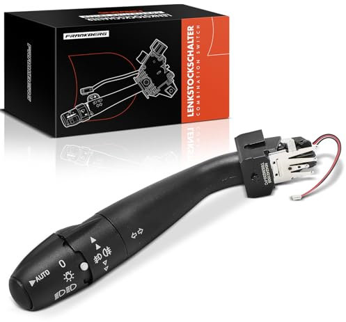 Frankberg 1x Interruptor combinado Interruptor de la palanca de dirección 4 Polos Compatible con Berlingo Combi M C3 I FC FN C4 I LC C5 I DC C8 EA EB Xsara N1 207 WA W 307 3A/C 406 8B 96530930XT