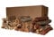 Namibian Hardwood Firewood Logs, 30kg Variety Box, Kameeldoring, Sekelbos & Doring Blend, Kiln-Dried for Fireplaces, Wood Burners, Fire Pits & BBQs