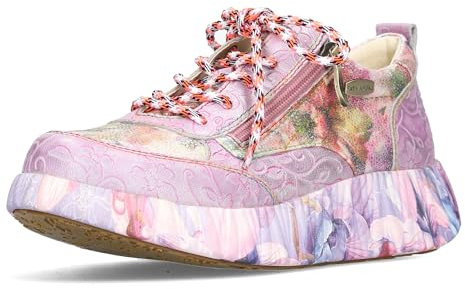 Laura Vita Scarpe Stringata Sneaker Donna NIKITO-62, Numero:38 EU, Colore:Viola