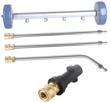 ＡＷＨＡＯ Hochdruck Chassisreiniger, Robustes Und Hochwertiges Unterbodenreinigungszubehör mit Verlängerungen für, with K Connector