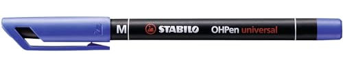 Folienstift - STABILO OHPen universal - permanent medium - Einzelstift - blau