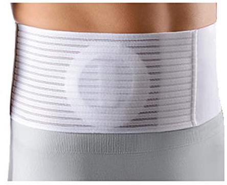 bort bort 104050 13 cm Gr. 1 Narbenbruch-Bandage Höhe 13 cm inklusive Pelotte, Größe 1, weiß