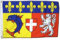 Digni Drapeau France Rhône Alpes - 60 x 90 cm