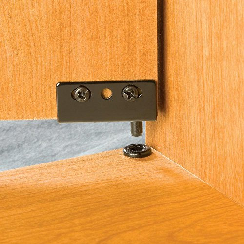 Hafele America Simplex verdeckte Scharniere, Modern, Stahl, Schwarz, Paar