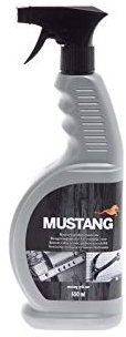 MUSTANG Edelstahl Reiniger | für Grill und Küche | Sprühflasche 650 ml | Finnland