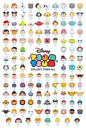 Tsum Tsum Maxi Poster Collect Them All 61 x 91,5 cm