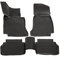 J&J AUTOMOTIVE | 3D Gummimatten Auto Matten Fussmatten Kompatibel mit E-Klasse W213 / S213 2016-2023, Rand cca 4cm, Allwetter, 4Tlg, Premium Qualität