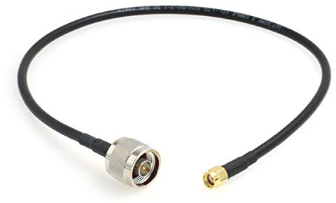 DRRI N Stecker auf RP-SMA Stecker RG58/U 50 Ohm LOW LOSS Koaxial Verlängerungskabel für Radio zu Antenne 1M
