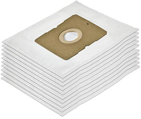 Invest - Staubsaugerbeutel Ersatz, Filtertüten Beutel Kompatibel mit Bomann: BS 9010CB, BS 9011CB, BS 9020CB, BS 9021, BS 900, BS 901, BS 961 CB, BS 987, CB 925, CB 926, CB 940, CB 941 - Weiß,10 Stück